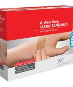 Dressing Strips - Fabric ExWide 100 pack